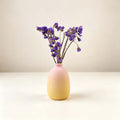 Pink Yellow Gradient Ceramic Vase